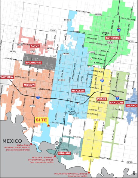 More Photos Of 6900 S International Pky, McAllen Warehouse For Lease
