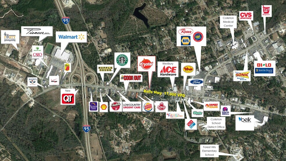 More Photos Of 1222 Bells Hwy, Walterboro Fast Food For Sale