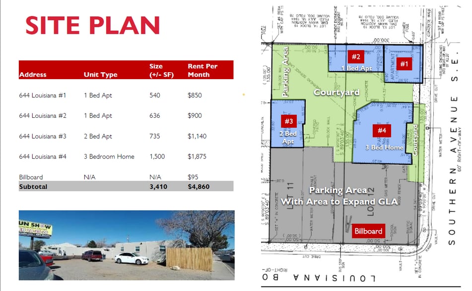 More Photos Of 644 Louisiana Blvd SE, Albuquerque Apartments For Sale