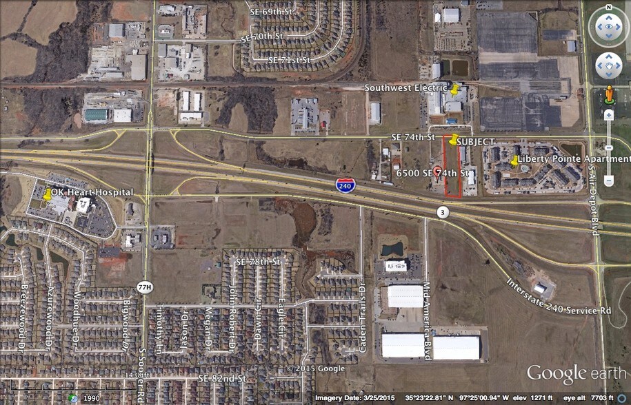 Primary Photo Of 6520 SE 74th St, Oklahoma City Land For Sale
