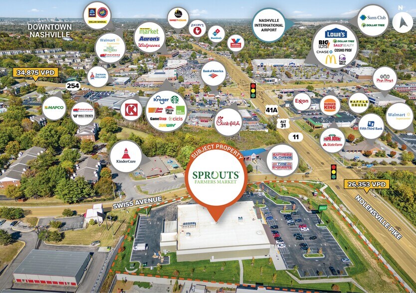 More Photos Of 5821 Nolensville Pike, Nashville Supermarket For Sale