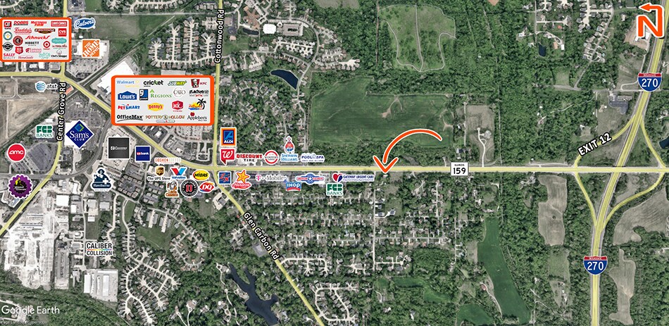 More Photos Of 4501 State Route 159, Glen Carbon Land For Sale