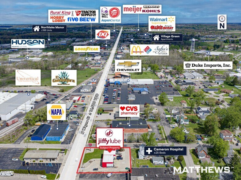 More Photos Of 640 N Wayne St, Angola Auto Repair For Sale