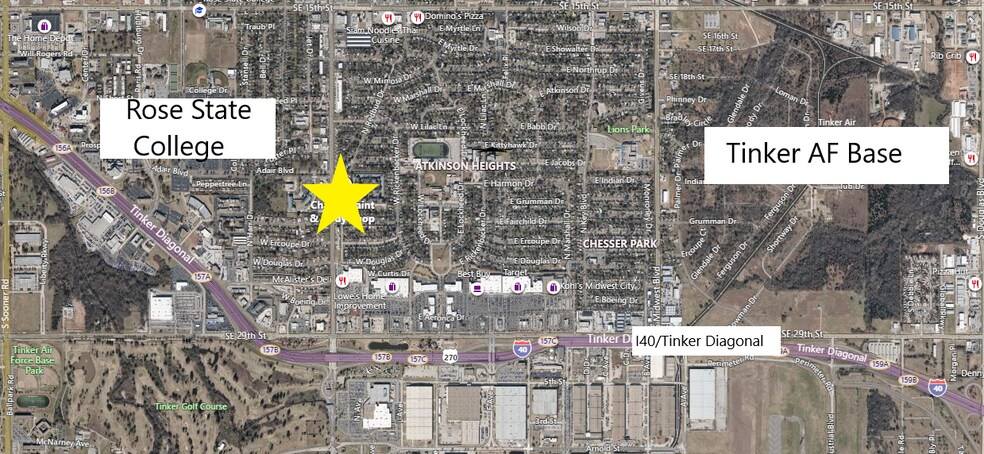 More Photos Of 227 W MacArthur Dr, Midwest City Auto Repair For Sale