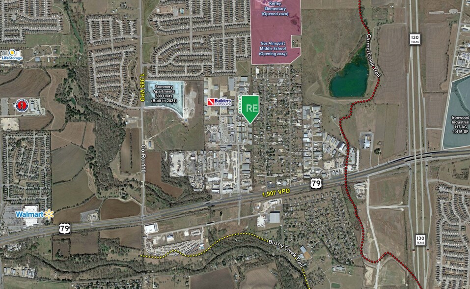 More Photos Of 812 Tradesmens Park Loop, Hutto Light Manufacturing For Lease