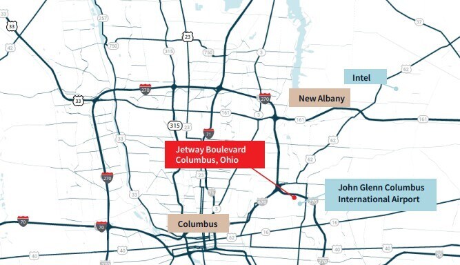 More Photos Of 1931 Jetway Blvd, Columbus Industrial For Lease