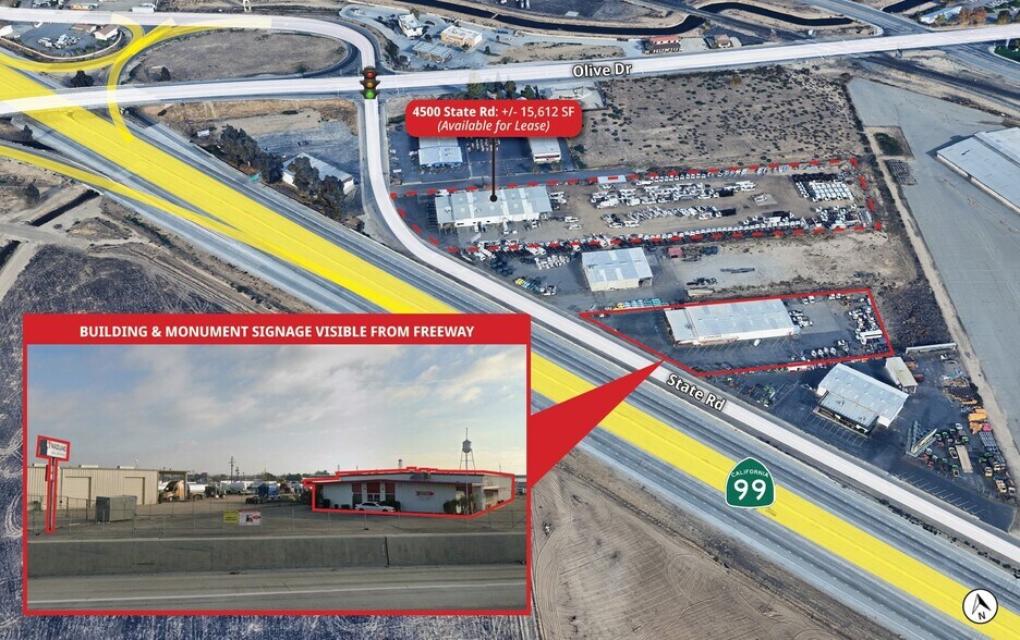 More Photos Of 4420 State Rd, Bakersfield Warehouse For Lease