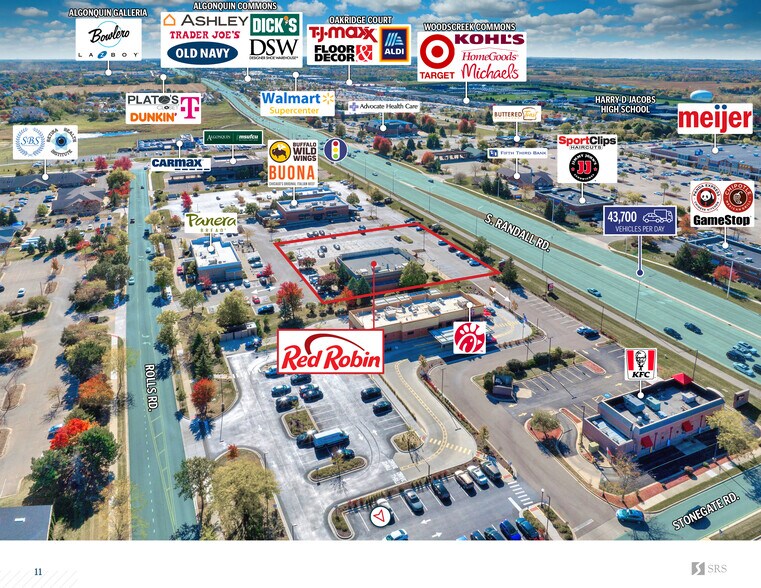 More Photos Of 441 S Randall Rd, Algonquin Restaurant For Sale