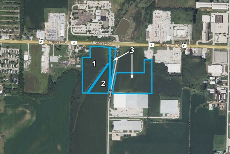Primary Photo Of Ave O & 53rd St, Fort Madison Land For Sale