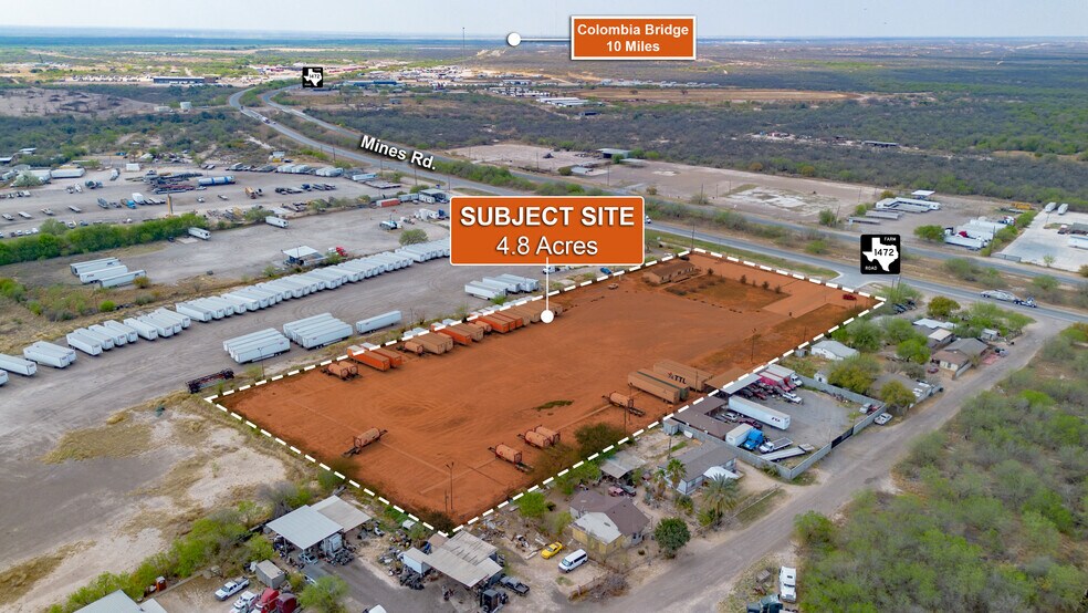 More Photos Of 23447 Mines Rd, Laredo Land For Lease