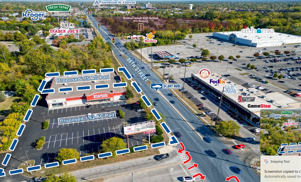 More Photos Of 3250 W 86th St, Indianapolis Freestanding For Lease