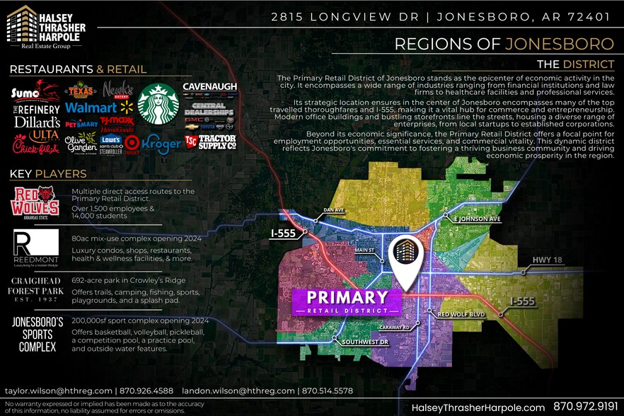 More Photos Of 2815 Longview Dr, Jonesboro Medical For Lease