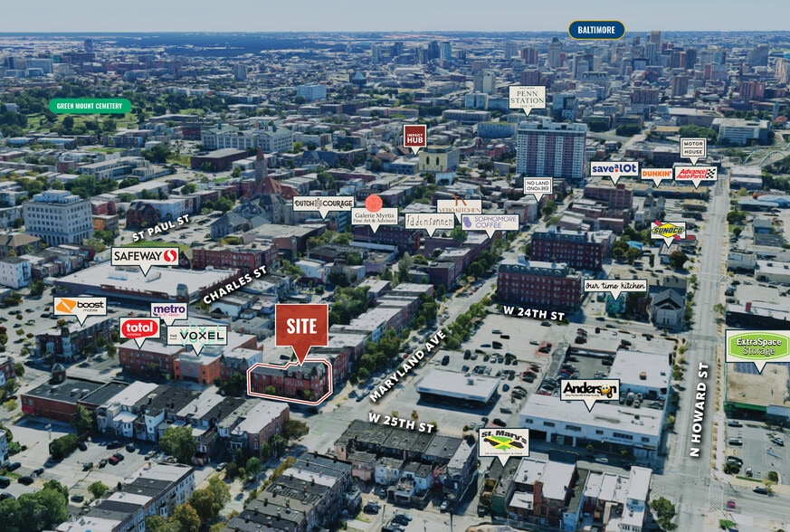 More Photos Of 21 W 25th St, Baltimore Office For Sale