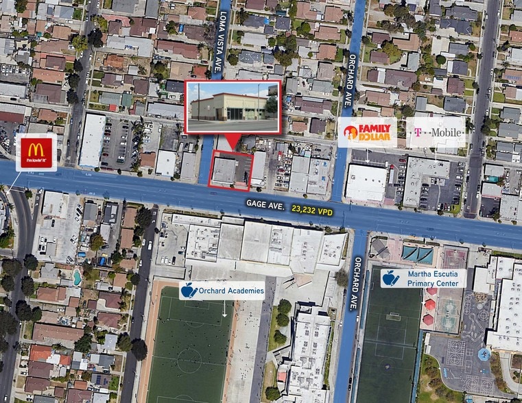 More Photos Of 3613 Gage Ave, Bell Storefront For Sale