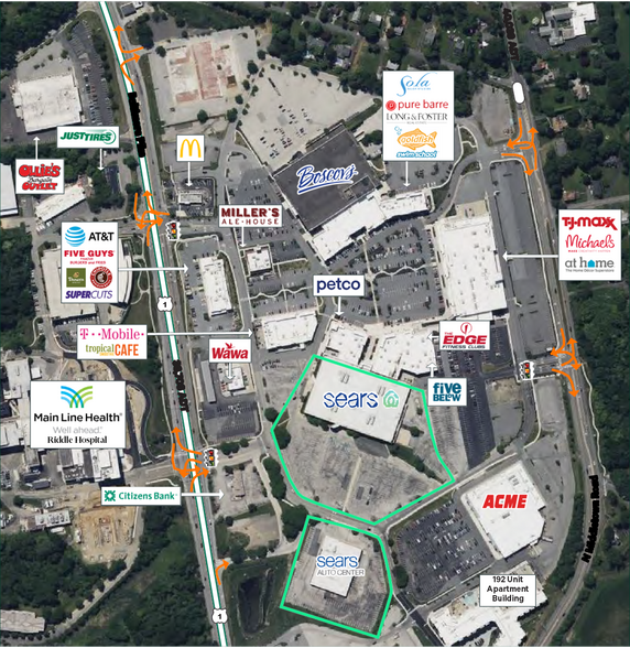 More Photos Of 1067 W Baltimore Pike, Media Department Store For Lease