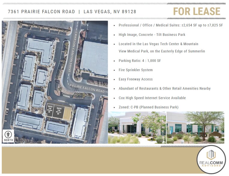 More Photos Of 7361 Prairie Falcon Rd, Las Vegas Medical For Lease