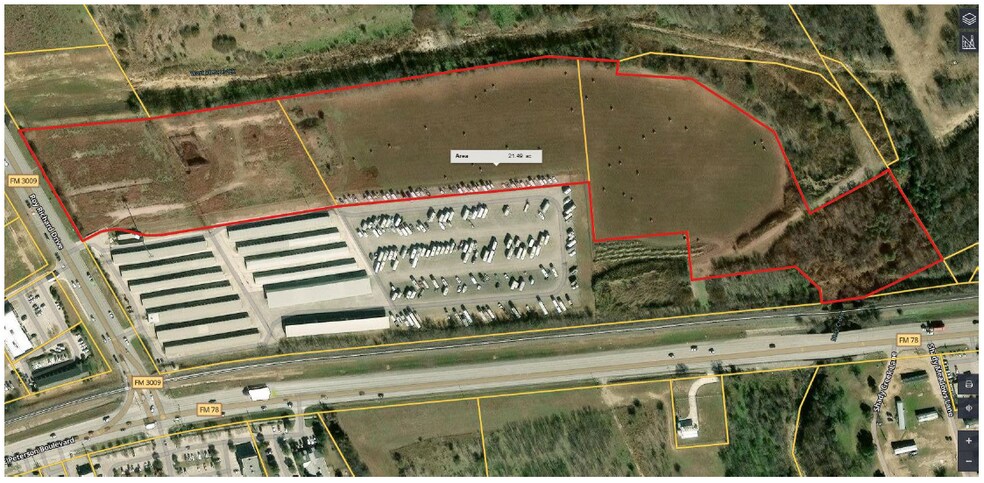More Photos Of FM 3009 & FM 78 @ 78, Schertz Land For Sale