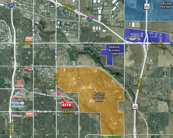 Primary Photo Of NEC Alameda Parkway & Airport Blvd Rd, Aurora Storefront For Lease