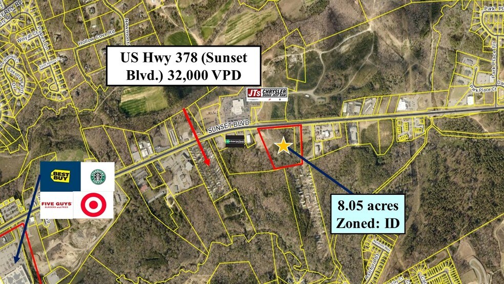 More Photos Of 4805 Sunset Blvd, Lexington Land For Sale