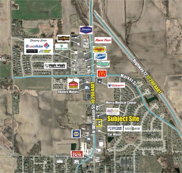 More Photos Of 825-833 N Wisconsin St, Elkhorn Freestanding For Lease