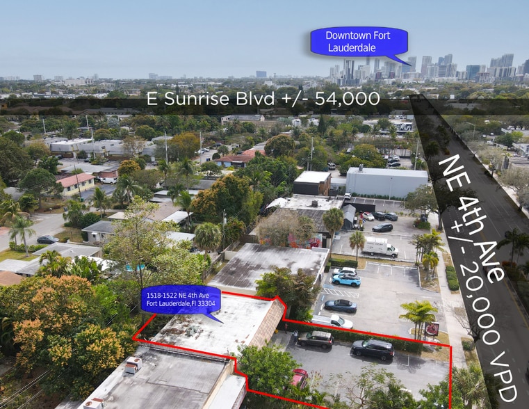 More Photos Of 1518-1522 NE 4th Ave, Fort Lauderdale Freestanding For Sale