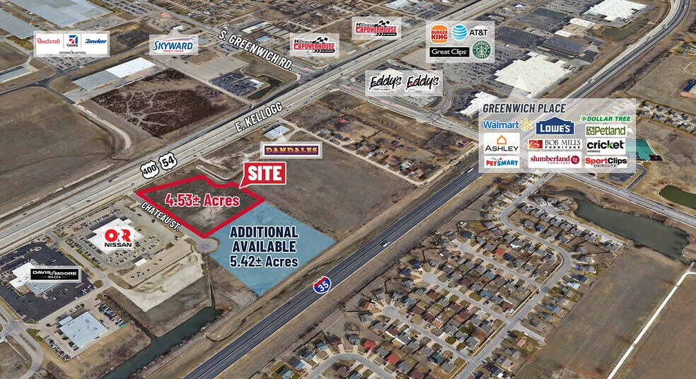 More Photos Of 10727 E Kellogg Dr, Wichita Land For Sale