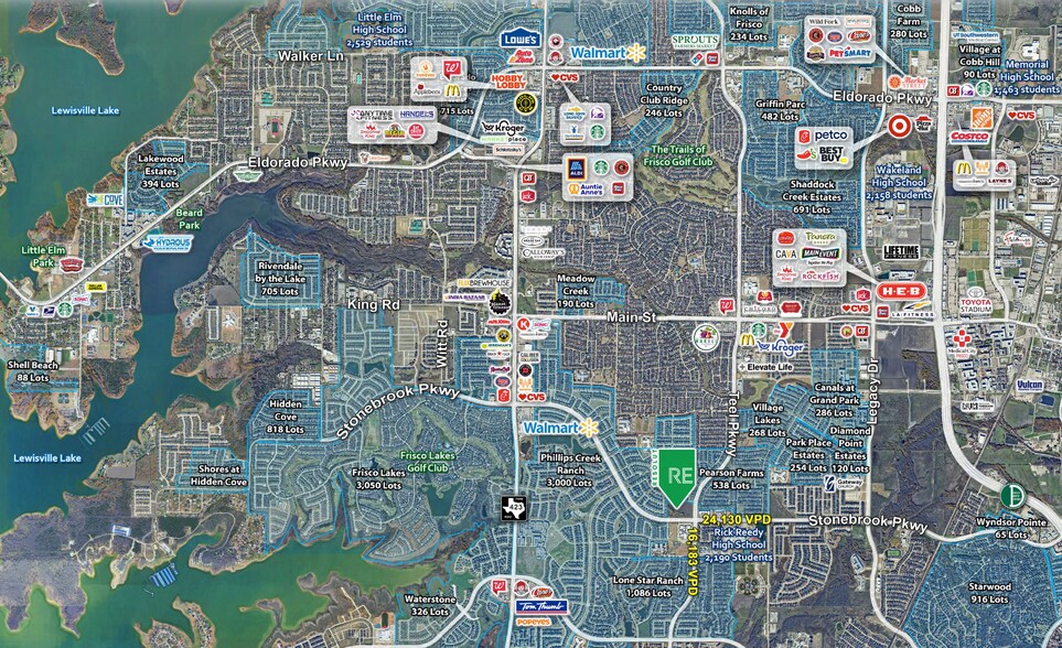 More Photos Of 2484 Stonebrook Pky, Frisco General Retail For Lease