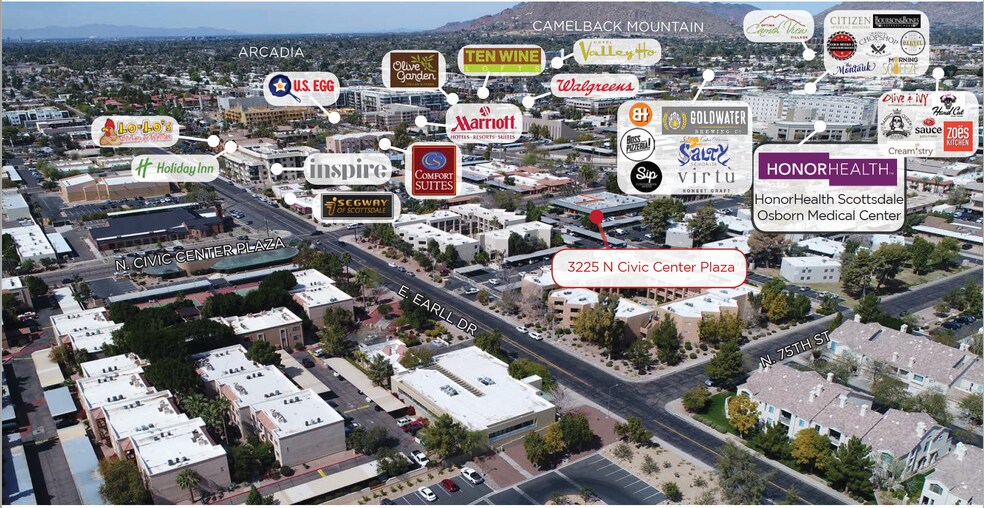 More Photos Of 3225 N Civic Center Plz, Scottsdale Medical For Lease