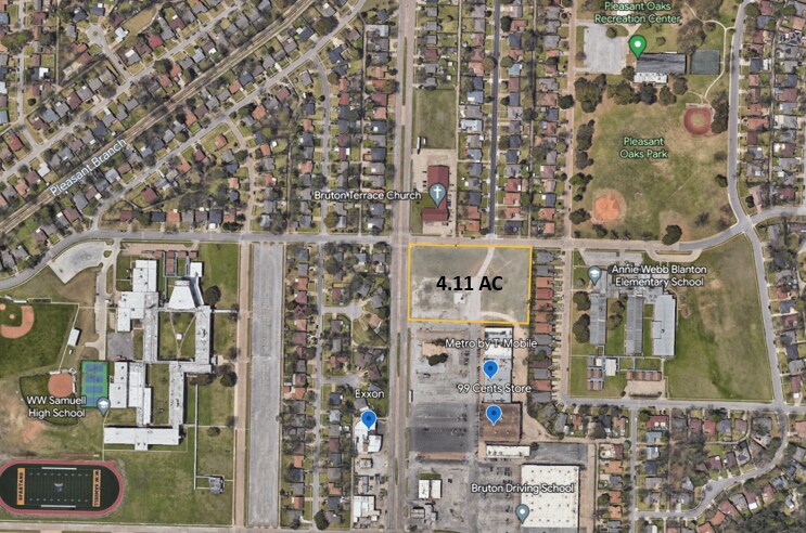 More Photos Of 9009 Bruton, Dallas Land For Lease