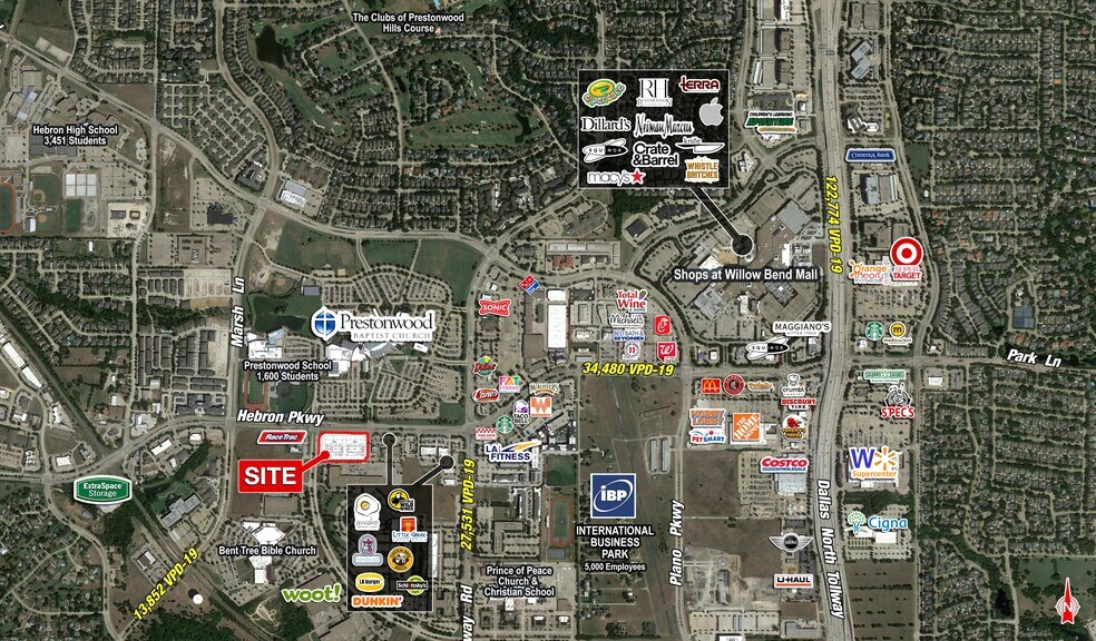 More Photos Of 3220 E Hebron Pkwy, Carrollton Land For Lease