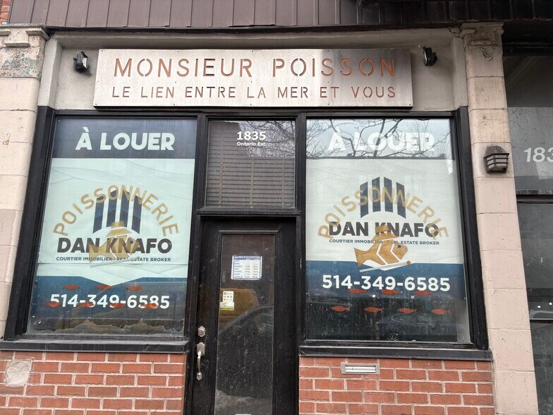 More Photos Of 1835-1841 Rue Ontario E, Montréal Storefront Retail Residential For Lease