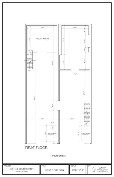 More Photos Of 113 South St, New York Storefront Retail Residential For Lease