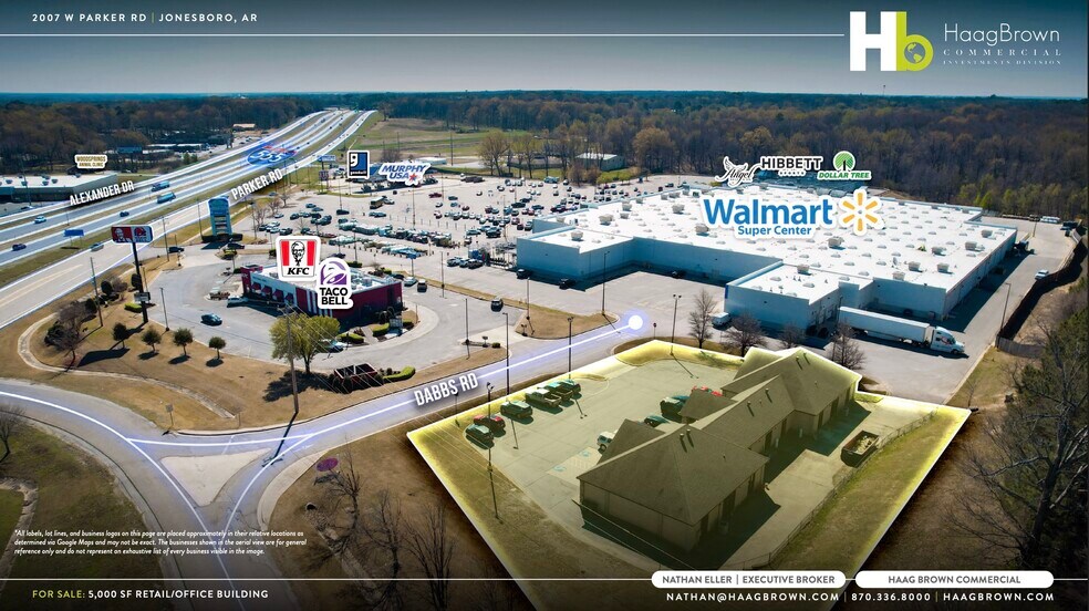 More Photos Of 2007 W Parker Rd, Jonesboro Storefront For Sale