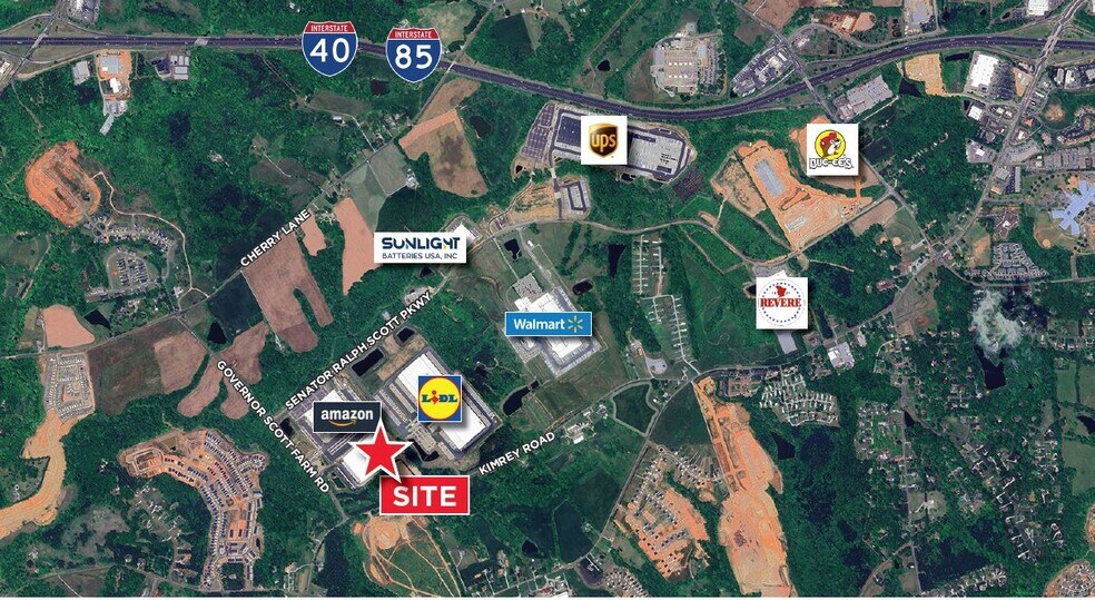 More Photos Of 2130 Kimrey Rd, Graham Distribution For Lease