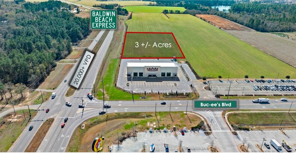 More Photos Of Baldwin Beach Express, Robertsdale Land For Sale