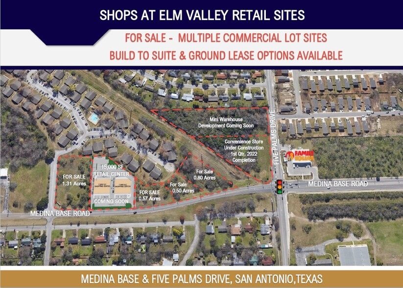 More Photos Of Medina Base Road, San Antonio Land For Sale