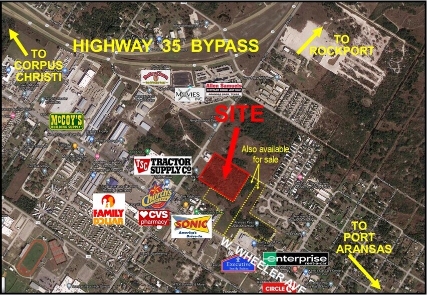 More Photos Of 0 W Matlock Ave, Aransas Pass Land For Sale
