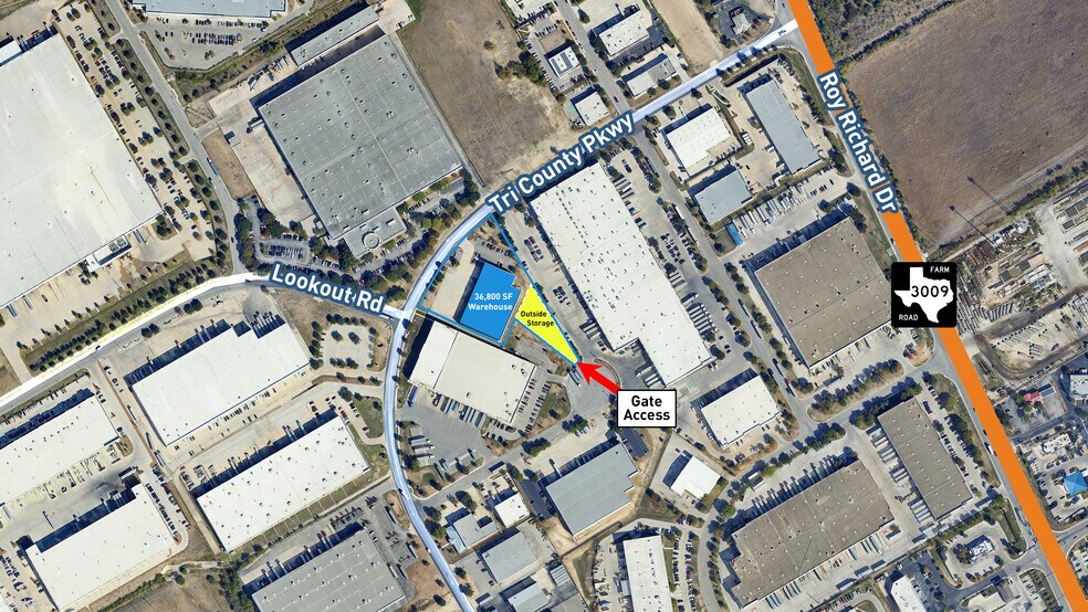 More Photos Of 6508 Tri-County Pky, Schertz Warehouse For Lease