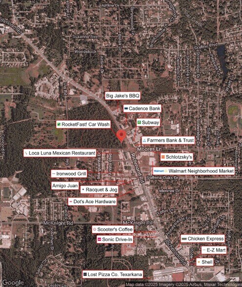 More Photos Of Richmond & Moores Ln, Texarkana Land For Sale