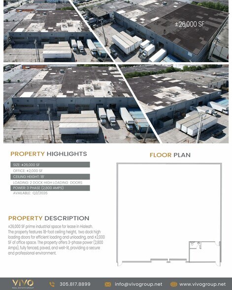 More Photos Of 440 W 20th St, Hialeah Warehouse For Lease