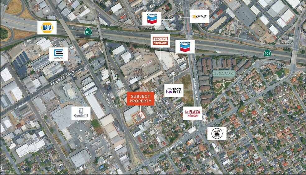More Photos Of 980 N 11th St, San Jose Warehouse For Sale