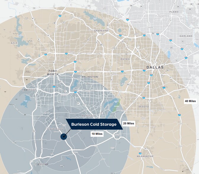 More Photos Of 4051 Vantage Dr, Burleson Refrigeration Cold Storage For Lease