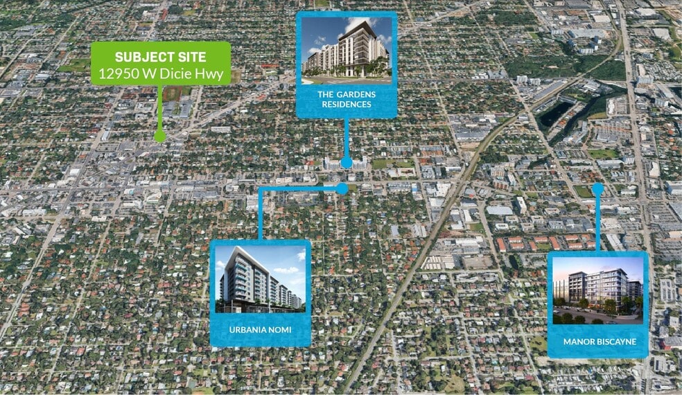 More Photos Of 12900-12950 W Dixie Hwy, North Miami Storefront For Lease