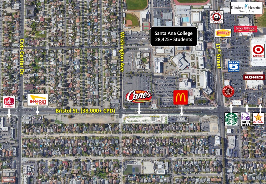 More Photos Of 1303 Bristol St, Santa Ana Fast Food For Sale