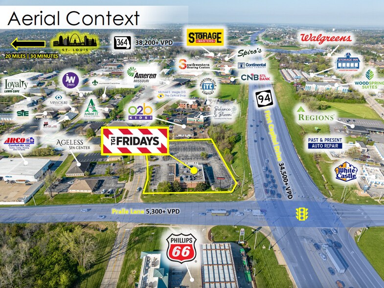 More Photos Of 2000 S 1st Capitol Dr, Saint Charles Restaurant For Lease