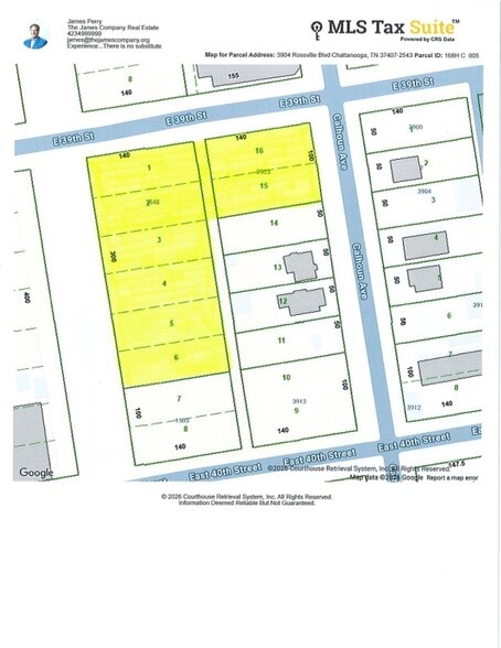 More Photos Of 0 E. 39th Street & 3903 Calhoun Street, Chattanooga Land For Sale