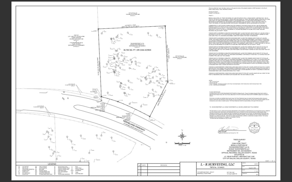 More Photos Of 5303-5306 Keeneland Pky, Dallas Land For Sale