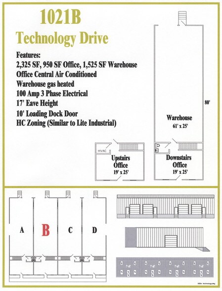 More Photos Of 1021 Technology Dr, Indian Trail Flex For Lease