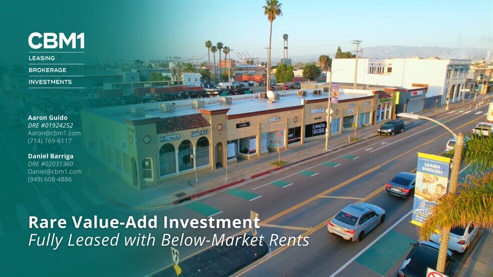 Primary Photo Of 218-236 E Anaheim St, Wilmington Storefront For Sale