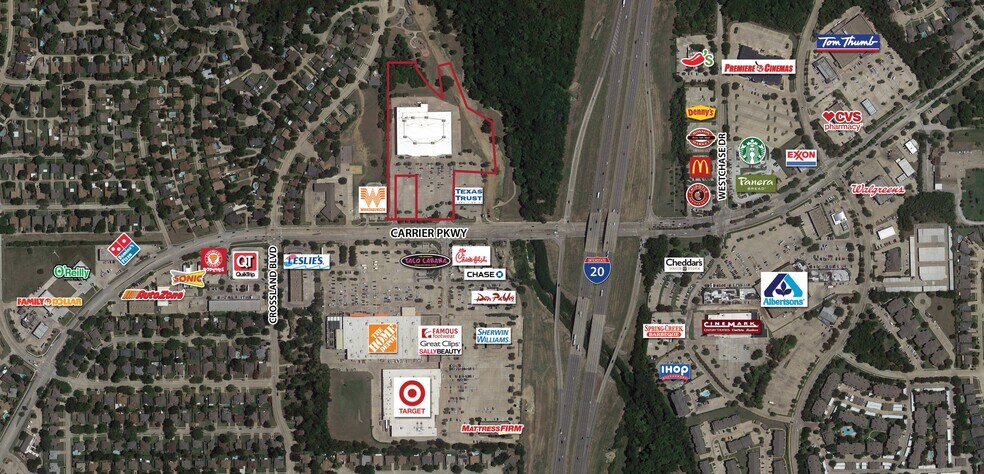 Primary Photo Of S Carrier Pkwy & I-20, Grand Prairie Land For Lease